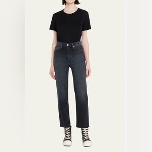 Re/Done stovepipe jeans,size 25